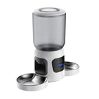 6L Dual-Bowl Smart Pet Feeder with Dual Cameras & AI Recognition – 180° View, APP Control