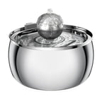 4L Copper Pipe Stainless Steel Pet Fountain – ≤20dB Ultra-Quiet, Multi-Stage Filtration